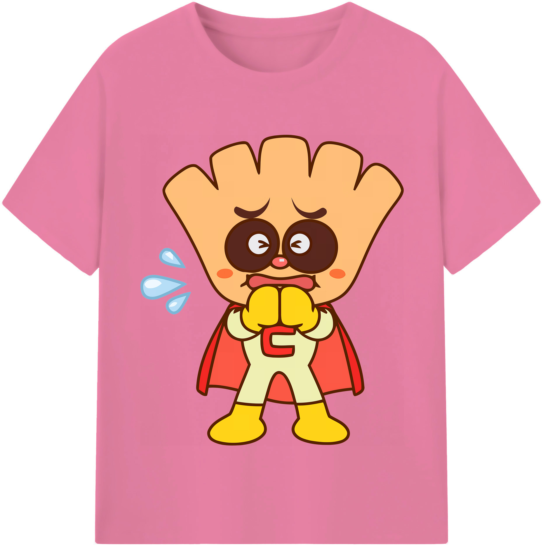 （画像用） アンパンマン Anpanman 綿100％半袖Tシャツ（フロントプリント）